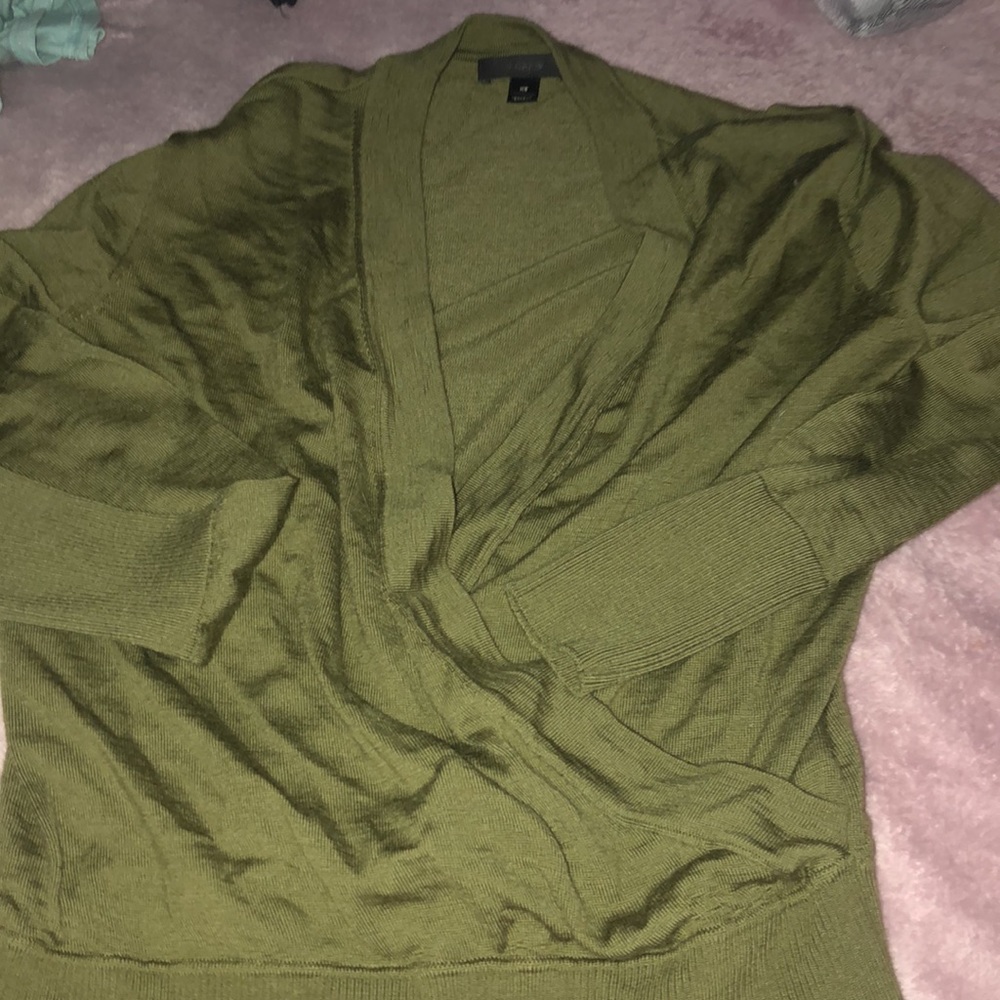 Brand new without tags jcrew V-neck sweater L